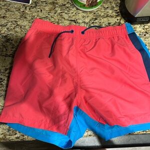 Siamo Verano Swimsuit Swim Trunks Blue Pink Unworn Size: M Medium